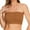 #1- Coffee, variant on successthop Wireless Strapless Bra Women Strapless Stretchy Wirefree Push up No Show Bralette Padded Corset Full Coverage Cute Lingerie Brown S