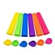 thumbnail image 1 of ckepdyeh 30 piezas de moldes para paletas de verano para cocina, moldes para helado congelado de silicona de grado alimenticio de colores aleatorios, 1 of 6