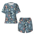 thumbnail image 4 of Naloa Dachshund Dog Puppy Women's Short-Sleeved Pajama Set, Loungewear, Summer pajamas, Breathable Cozy - 3X-Large, 4 of 9