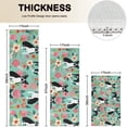thumbnail image 4 of Boston Terrier Floral Flowers Kitchen Rugs Sets Of 3,Kitchen Runner Rugs Non Skid Washable,Decorative Kitchen Floor Mats for Kitchen,Sink,Laundry,17"x30"+ 17"x47" + 17"x59", 4 of 6
