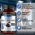 thumbnail image 3 of Men's Multivitamin - Vitamin D, Zinc, Folic Acid, and B Vitamins - for Energy, Focus and Immune Health - 120 Count, 3 of 8