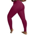thumbnail image 3 of Erwazi Womens Plus Size High Waist Yoga Pants with Pockets Workout Running Yoga Leggings for Women, 3 of 6