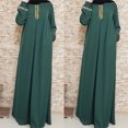 thumbnail image 1 of Vestido musulmán para mujer, Ramadán Khimar Abaya, Arabia Saudita, Turquía, Islam, ropa de oración, vestidos africanos, bata Kebaya, 1 of 5