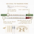 thumbnail image 2 of Marcadores Primrosia 100 de doble punta con pincel acuarelable, 2 of 7