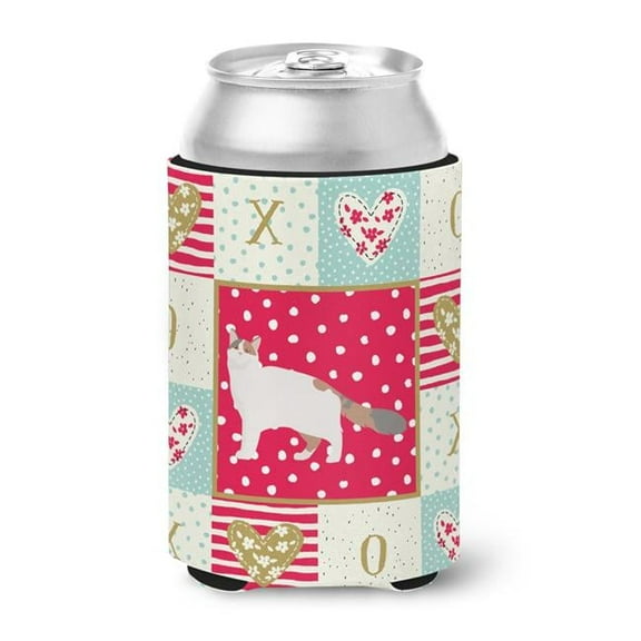 Carolines Treasures Turkish Van 2 Cat Love Can or Bottle Hugger Can Hugger multicolor