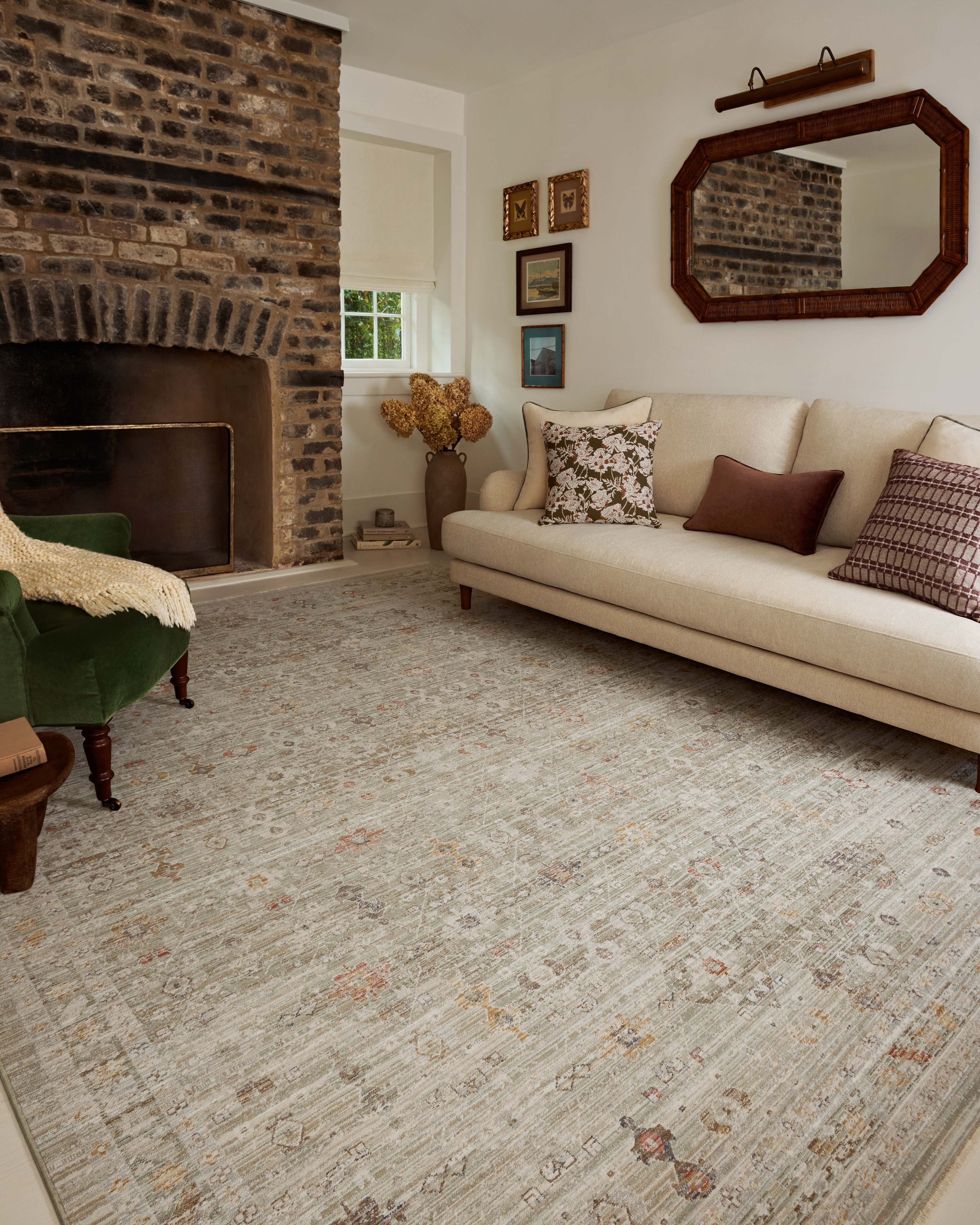 Chris Loves Julia x Loloi Ida Spa / Multi 6'-3" x 9'-4" Area Rug