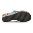 thumbnail image 4 of WINONA WEDGE SANDAL-BLUE, 4 of 5