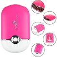 thumbnail image 2 of USB Mini Fan Portable Eyelash Dryer Fan Air Conditioning Blower Rechargeable Eyelash Fan for Eyelash Extension (Rose), 2 of 5