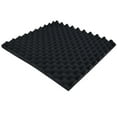 thumbnail image 2 of HengDidi 50 x 50 x 2cm Pyramid Designed Acoustic Foam Panels, Sound Proof Foam Panels Black, High Density and Fire Resistant Acou Home Decor,Kitchen,&Other, 2 of 2