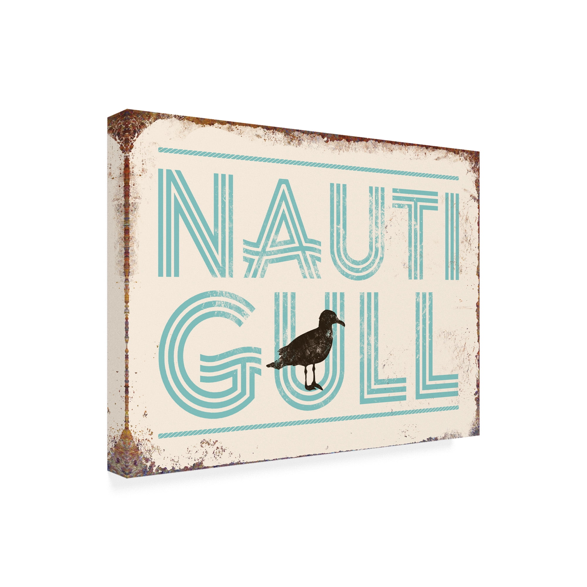 Trademark Fine Art 'Punny Nautical VI' Canvas Art by JJ Brando