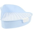 thumbnail image 3 of MIANGASTORE Rabbit Litter Box Plastic Pet Toilet Anti-fall Pet Bunny Potty Trainer Bunny Cage Supply, 3 of 8