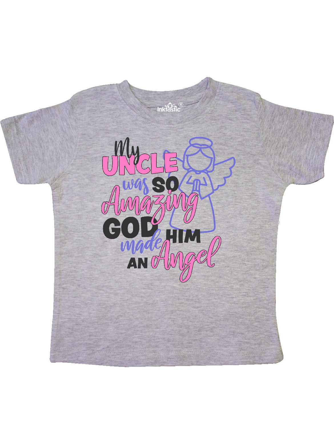 inktastic My Uncle was So Amazing God Made Him an Angel Toddler T-Shirt 