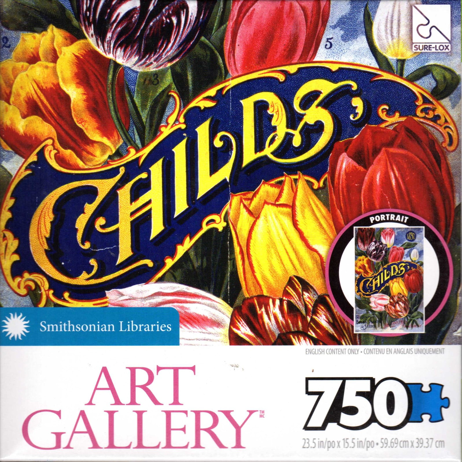 Smithsonian Libraries Childs' Catalog Puzzle, 750 Piece