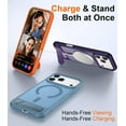 thumbnail image 3 of Funda Delgada Mate con Soporte Oculto para iPhone 17 Pro Max 6.9", Negro, 3 of 7