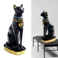 thumbnail image 1 of Elodie Statue de Chat Égyptien Ancien Modèle Sculpture en Résine Ornement Collection m m, 1 of 8