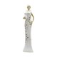 thumbnail image 2 of Figura de mujer africana, figura de mujer, artesanía de resina, estatua de mujer tribal, adorno de escritorio para la entrada de la oficina,, 2 of 9