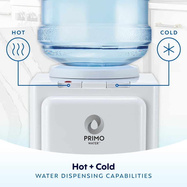 Primo® Push-Button Cooling Top Load Water Dispenser, Hot/Cold, 36