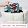 thumbnail image 6 of Christmas Velvet Portable Jewelry Organizer with Removable Compartment – Necklace Holder, Earring Organizer, and Jewelry Boxes - Gift, 6 of 7