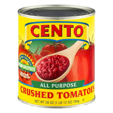 (6 Pack) Cento All Purpose Crushed Tomatoes, 28