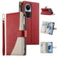 thumbnail image 1 of Funda cartera GANGXUN para OPPO Reno 10 Pro 5G , cuero PU con tarjetero, cremallera, correa de mano, soporte y protección 587°, 1 of 6