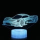 thumbnail image 1 of Nice Dream Luz Nocturna para Coche Deportivo para niños, lámpara de ilusión LED 3D, Control Remoto 16 Colores cambiantes Regulable, Regalos de Navidad para niñas, niños, Sala de Estar, Dormitorio Sincero Electrónica, 1 of 5