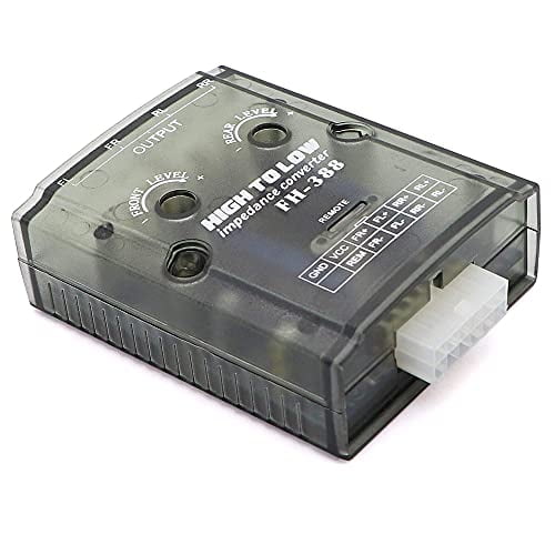 Welugnal - Convertidor Hi-Low de señal de retardo de audio estéreo par