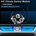 thumbnail image 2 of Placa de control del calentador de clima A/C Unique Bargains para Nissan Versa 2012 2013, placa frontal del aire acondicionado No. 27510lHM5A, 2 of 7