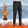 thumbnail image 2 of Giftesty Womens Pants Clearance!Women Solid Casual Heating Warm Down Pants Outdoor Ski Warm Abdomen Warm Waist Constant Temperature Electric Heating Pants, 2 of 8