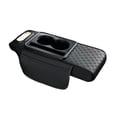 thumbnail image 3 of Cojín reposabrazos ergonómico multifuncional y cómodo para consola central del coche Negro, 3 of 9