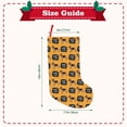thumbnail image 3 of Lsque 18 Inches German Shepherd Woof Pattern Christmas Stockings Hanging Ornaments,Knitted Xmas Fireplace Hanging Stocking,Holiday Decoration, 3 of 8
