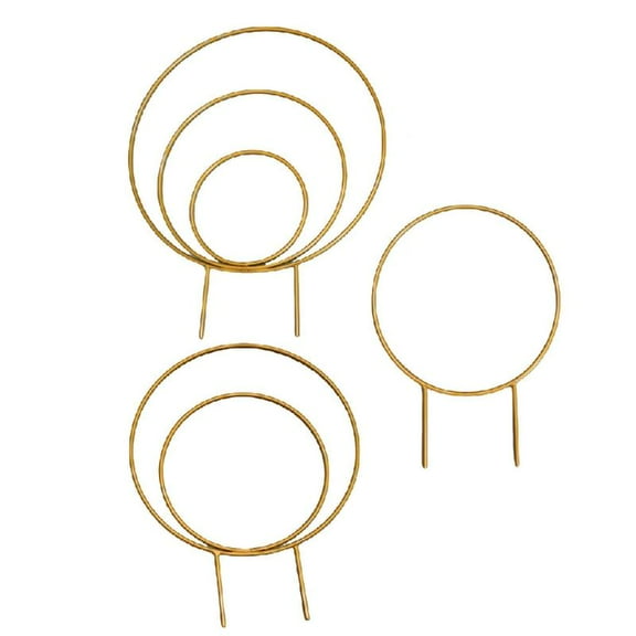 3Pcs Circular Trellis for Potted Plant for Climbing Plant Stackable Plant