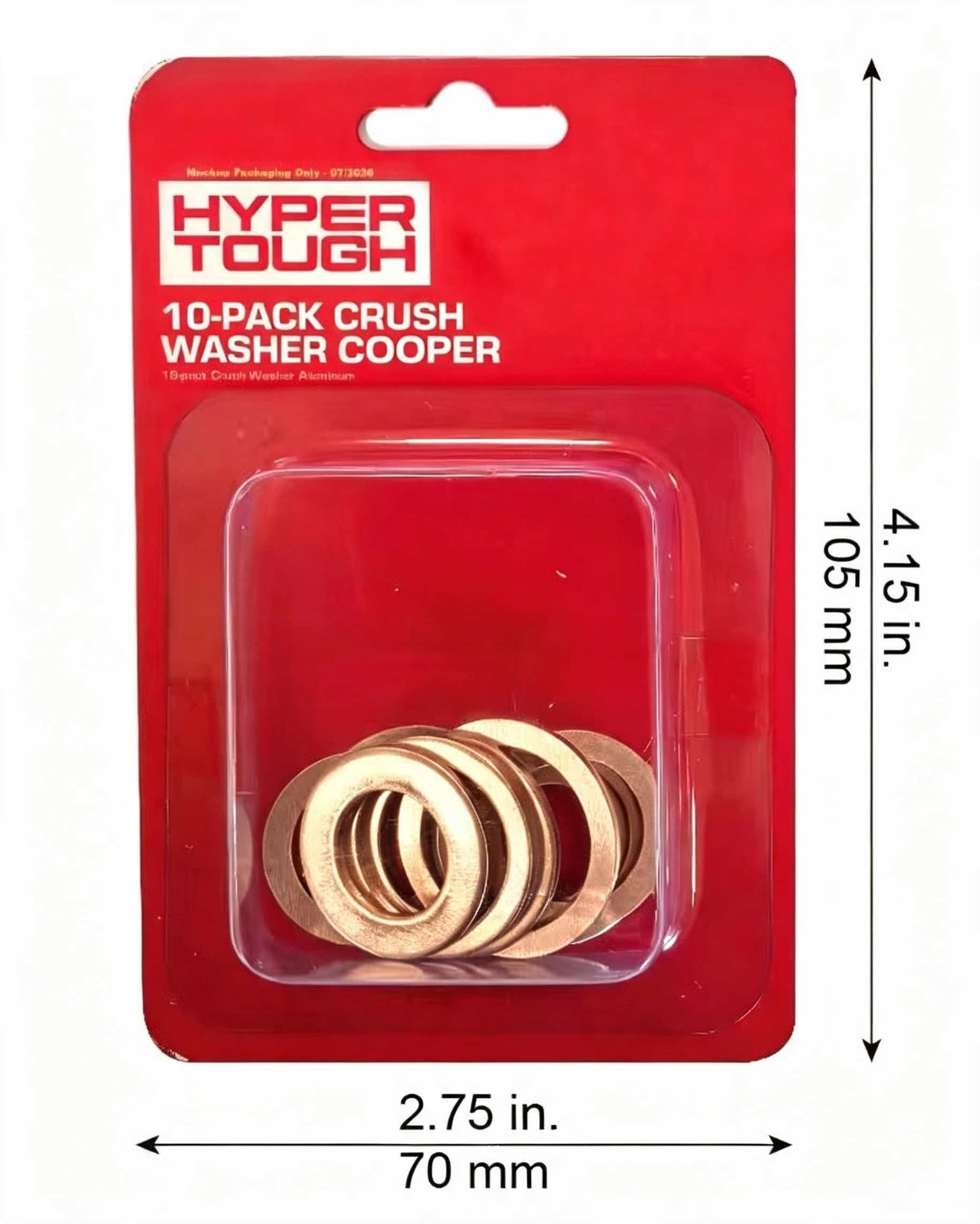CRUSH WASHERS COPPER
