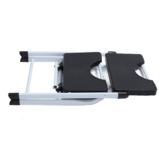 Folding Step Stool, 2 Step Ladder Multi Purpose Sturdy Safe for Home