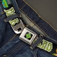 thumbnail image 2 of Scooby Doo Belt, Seatbelt Buckle Belt, Shaggy Mystery Machine Hot Boxed Baked Black Gray Green, 34 to 52 Inches, 2 of 9