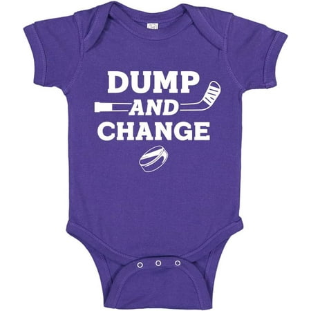 

Dump And Change Hockey Baby Bodysuit Infant One Piece or Toddler T-Shirt