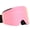 Black frame pink tab, variant on Yihuala Double Layers Ski Goggles Snowboard Goggles Protections Snow Goggles for Outdoor Sport