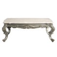 thumbnail image 3 of Minimalist Aesthetic Coffee Table with Marble Top and Antique Bronze Finish for Home, 3 of 3