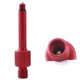 thumbnail image 4 of Boquilla de bomba Convertidor de aire Bomba de inflado rojo Sunnimix Boquilla adaptadora de válvula de bicicleta, 4 of 6