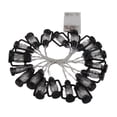 thumbnail image 1 of Mini Lámpara De Queroseno, Luz Decorativa De Cadena De Linterna Negra LED De Plástico Para Jardín, 1 of 7