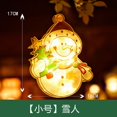 thumbnail image 1 of Santa Claus muñeco de nieve forma de alce ventosa para ventana suministros de vacaciones decoración Led decoración navideña luces navideñas, 1 of 4