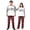Hubby Wifey, variant on LuLiaMenton Matching Couples Christmas Pajamas Dachshund Dog Holiday Pjs Set, Womens S