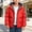Wine, variant on OGLCCG Boys Winter Coat Zip up Warm Puffer Jacket Windproof Thicken Outerwear with Detachable Hood,Size 5