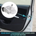 thumbnail image 2 of Unique Bargains Rear Right Passenger Side Power Door Lock Actuator Motor for Acura TL for Acura MDX 07-13 No.72610STX305, 2 of 7