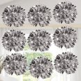 thumbnail image 3 of Fun Express Bulk Metallic Silver Fluff Balls 9 Pieces, 3 of 3