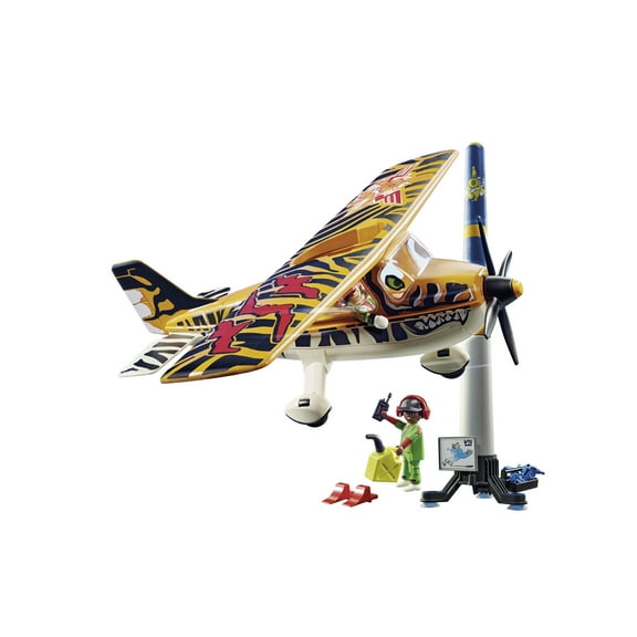 PLAYMOBIL Air Stunt Show Tiger Propeller Plane