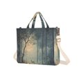 thumbnail image 7 of FORMRS Womens Corduroy Tote Bag Crossbody Shoulder Handbag with Pocket, Retro Forest, 7 of 7
