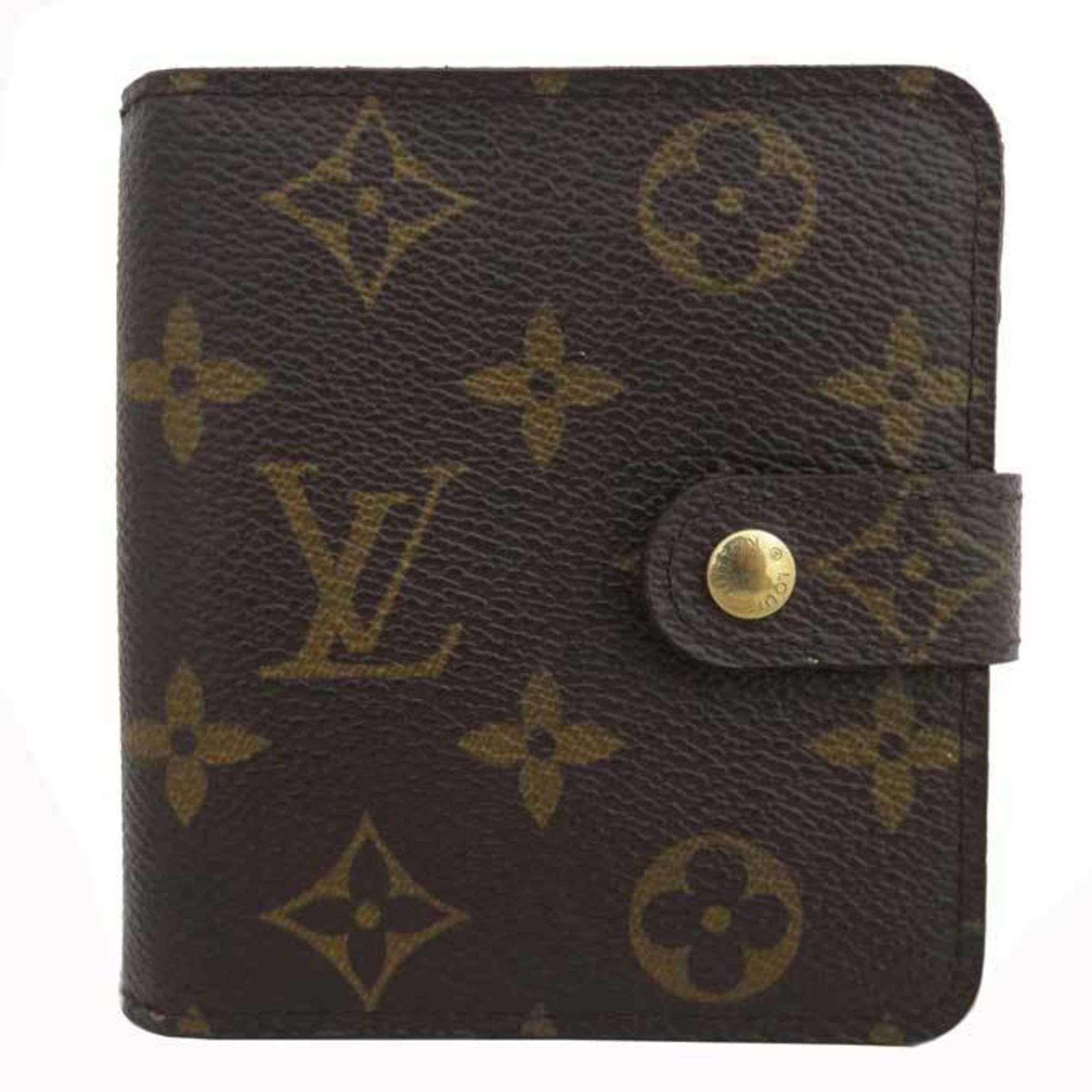  LOUIS VUITTON X14352 Bifold Wallet Monogrammed Canvas  Monogram M61667 Used : Clothing, Shoes & Jewelry