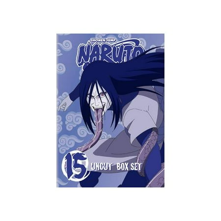 NARUTO BOX SET V15 (DVD/UNCUT/3 DISC/FF-4X3/TRADING CARD)