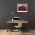 thumbnail image 3 of Blue, Cyril 14x12 White Modern Wood Framed Museum Art Print Titled - Sand Dune, Sahara, 3 of 4