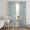 Sky Blue, Baby Pink, Leaf Green, Azure, variant on Floral Vines Sheer Curtains 84 Inch Length 2 Panels Set, Rustic Pink Flowers Leaves Botanical Blue Voile Window Treatment Rod Pocket Curtains Sheers Drapes for Bedroom/Living Room/Kitchen 52"x84"x2